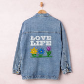 Liebe Life Sonnenblume Daisy Tulip Jeansjacke (Hangar)