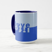 LIEBE LIFE-Tasse Tasse (Vorderseite Links)