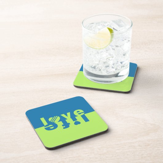 LIEBE LIFE-Untersetzer Untersetzer (Rechte Seite)