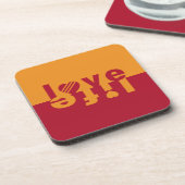 LIEBE LIFE-Untersetzer Untersetzer (Linke Seite)