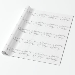 Liebe Life Wrapping Paper Geschenkpapier