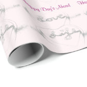 Liebe Life Wrapping Paper Geschenkpapier (Rolleneckpunkt)