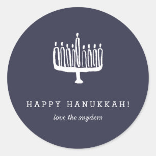 Liebe + Light Hanukkah Holiday Stickers - Light