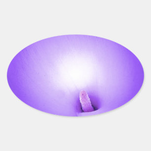 Liebe Light, Lilie_ Ovaler Aufkleber