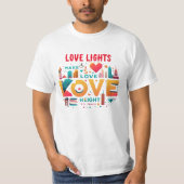 Liebe Lights T - Shirt (Vorderseite)