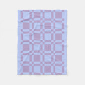 Liebe Lila BABY Quilt Dusche Party Fleece Blanket (Vorderseite)