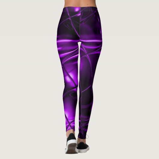 Liebe Lila Leggings (Rückseite)