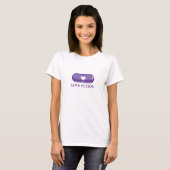 Liebe Lila Tablette T-Shirt (Vorne ganz)