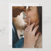 Liebe Lilien Save the Date (Rückseite)