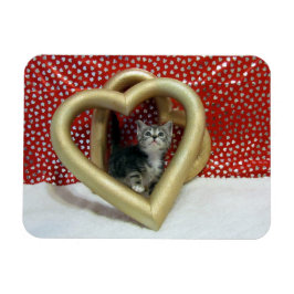 Liebe, Lilo - Herzkatze / Kitten Magnet