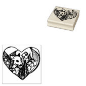 Liebe Lily of the Valley Spring Gummistempel (Stempel)