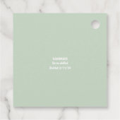 Liebe Limoncello Liquor Geschenkanhänger (Rückseite)