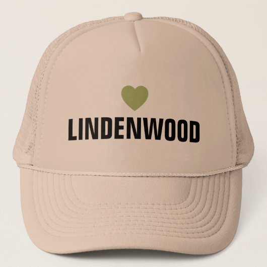 Liebe Lindenwood™ Trucker Hat Truckerkappe (Vorderseite)