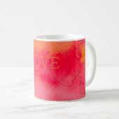 Liebe Line Tasse - Ungebrochene Couple Art (VorderseiteRechts)