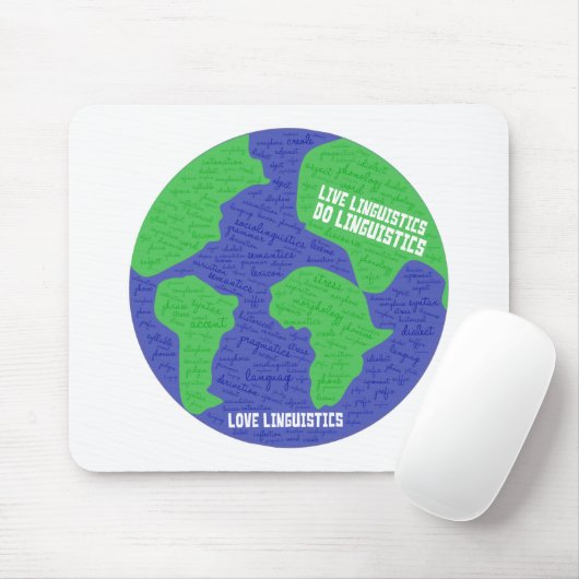 Liebe Linguistics Mousepad (Mit Mouse)