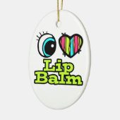 Liebe Lip Balm Keramik Ornament (Links)
