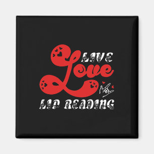 Liebe Lip Lesen Hörverlust Bewusstsein Magnet