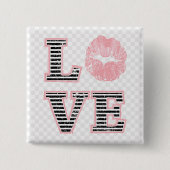Liebe Lippen Button (Vorderseite)