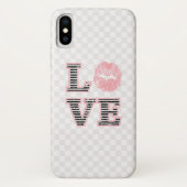 Liebe-Lippen Case-Mate iPhone Hülle (Rückseite)