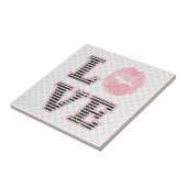 Liebe Lippen Fliese (Seite)