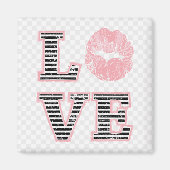 Liebe Lippen Magnet (Vorne)