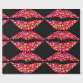 Liebe Lippen Packpapier (Flach)