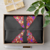 Liebe Lippen-Papiertaschentuch Seidenpapier (Geschenk)