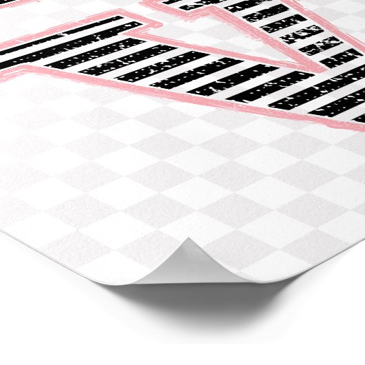 Liebe Lippen Poster (Ecke)