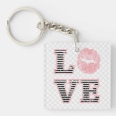 Liebe-Lippen Schlüsselanhänger (Vorderseite)