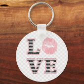 Liebe Lippen Schlüsselanhänger (Vorderseite)