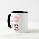 Liebe-Lippen Tasse (Vorderseite Links)