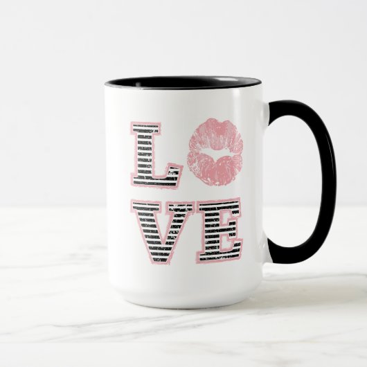 Liebe-Lippen Tasse (Rechts)