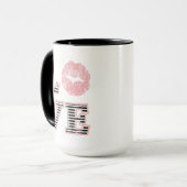 Liebe-Lippen Tasse (Vorderseite Links)