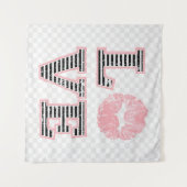Liebe Lippen Wandteppich (Vorderseite (Horizontal))