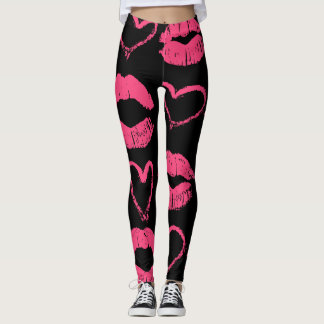 Liebe-LippenLeggings Leggings