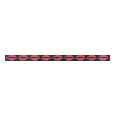 Liebe Lips Band Satinband (Vorderseite)