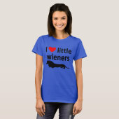 Liebe LITTLE DACKELN T-SHIRT (Vorne ganz)