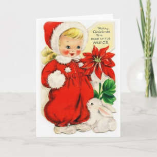 Liebe Little Niece Feiertagskarte