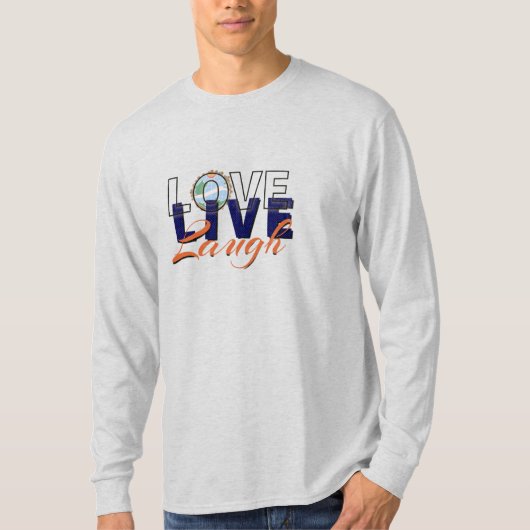 Liebe Live Lagh Sweatshirt - Inspiration und Coz T-Shirt (Vorderseite)
