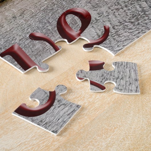 Liebe Live-Laugh am Rande einer Scheune Puzzle (Seite)