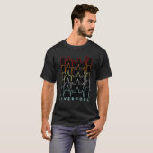 Liebe Liverpool City Pride Skyline T-Shirt (Vorne ganz)