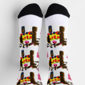 Liebe Llama Socken (Oben)