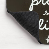 Liebe-Lob-Live Mousepad (Ecke)