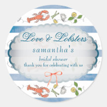 Liebe & Lobster Coquette Bow Wedding Brautparty