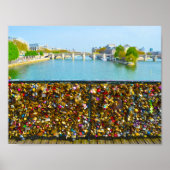 Liebe Lock Bridge Poster (Vorne)
