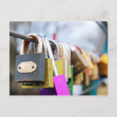 Liebe-Lock-Bridge Postkarte (Vorderseite)