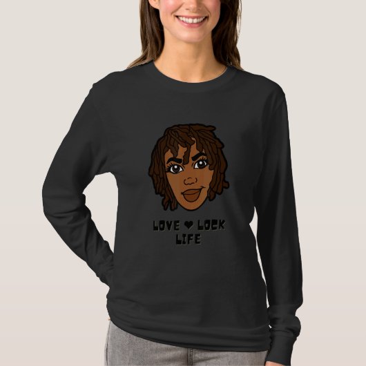 Liebe Lock Life Apparel T-Shirt (Vorderseite)