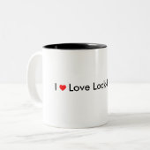 Liebe Lockpicking Zweifarbige Tasse (Vorderseite Links)