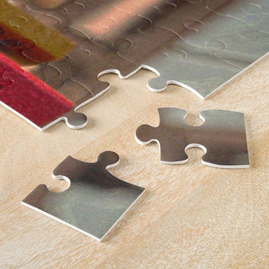 Liebe Locks Brooklyn Bridge New York. Puzzle (Seite)