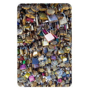 Liebe Locks Foto Magnet